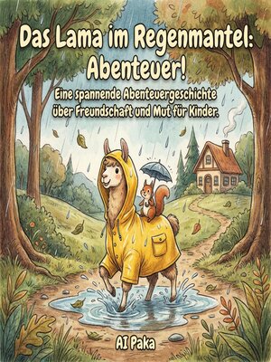 cover image of Das Lama im Regenmantel